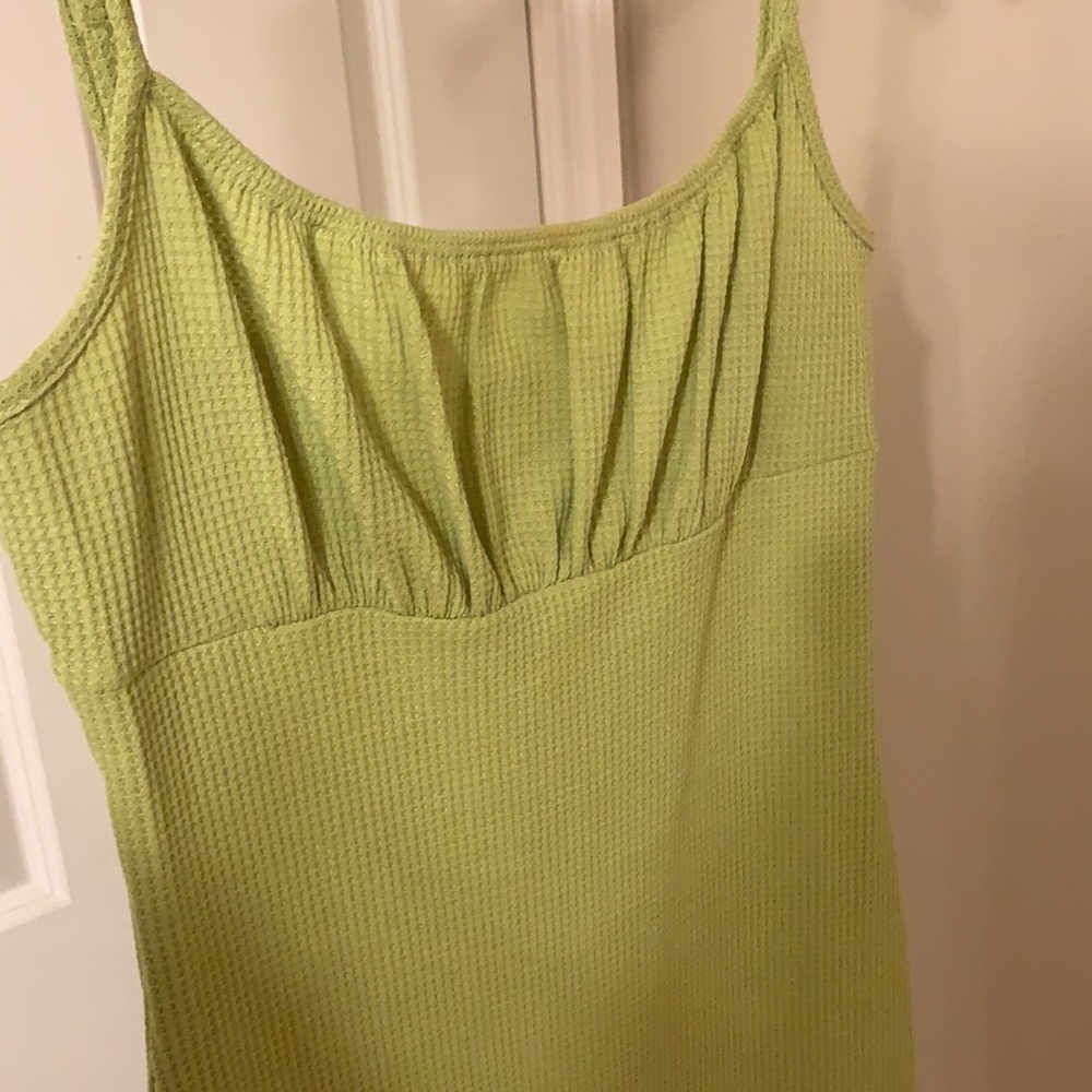 Light Green Mini Dress